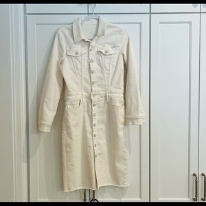 Mother denim dress size small